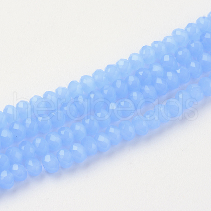Imitation Jade Glass Beads Strands GLAA-R135-2mm-38-1