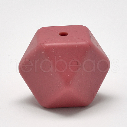 Food Grade Eco-Friendly Silicone Focal Beads SIL-Q009B-50-1