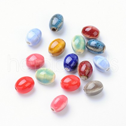 Handmade Porcelain Beads PORC-S444-M-1