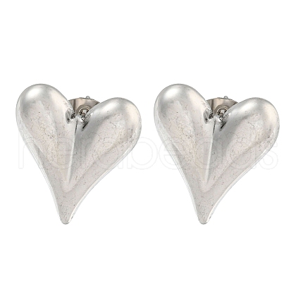Non-Tarnish 304 Stainless Steel Ear Studs EJEW-P287-01P-1
