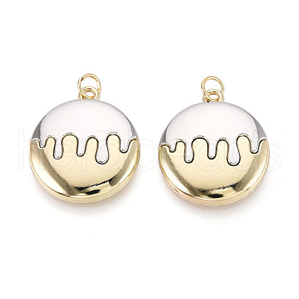 Brass Pendants KK-N268-51GP-1