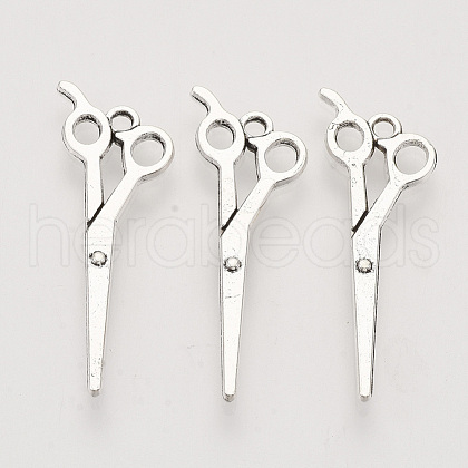 Tibetan Style Alloy Pendants TIBEP-T009-19AS-RS-1