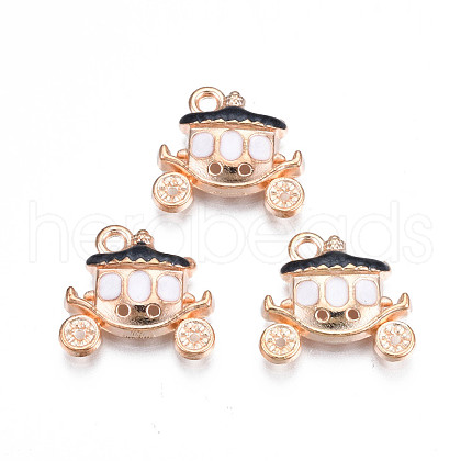 Alloy Enamel Pendants ENAM-S115-145A-1