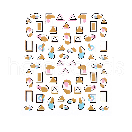 Summer Nail Decals Stickers MRMJ-R102-DP8027-1