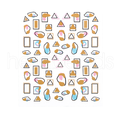 Summer Nail Decals Stickers MRMJ-R102-DP8027-1