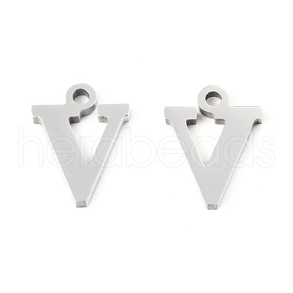 201 Stainless Steel Charms STAS-N091-176V-P-1
