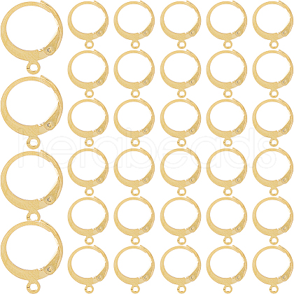 SOFPLATE 304 Stainless Steel Leverback Earring Findings STAS-SP0001-07A-1