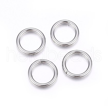 304 Stainless Steel Jump Rings A-STAS-F174-14P-1