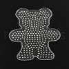 Bear ABC Plastic Pegboards used for 5x5mm DIY Fuse Beads X-DIY-Q009-29-2