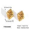 Fashionable Stainless Steel Stud Earrings XS8397-1-2