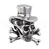 316 Surgical Stainless Steel Pendants STAS-H365-18-1