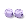 Spray Painted Alloy Beads PALLOY-M215-16J-2