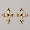 Alloy Rhinestone Chandelier Component Links FIND-WH0110-436-2