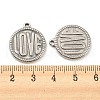 Non-Tarnish 201 Stainless Steel Pendants STAS-G108-02-3