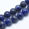 Natural Lapis Lazuli Beads Strands X-G-E483-17-8mm-1