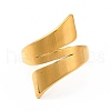 Ion Plating(IP) 304 Stainless Steel Finger Rings for Women Men RJEW-C049-08B-G-2