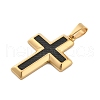 304 Stainless Steel Pendants STAS-G346-49G-2