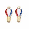 Alloy Enamel Pendants ENAM-N055-037-NR-2