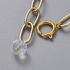 Aluminium Paperclip Chains Necklaces NJEW-JN02694-02-3