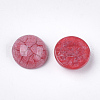 Glitter Resin Cabochons RESI-S374-20I-2