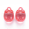 Autumn Theme Transparent Acrylic Pendants TACR-T024-04B-910-2