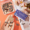 SUNNYCLUE 60Pcs Light Gold Plated Alloy Pendants ENAM-SC0005-21-3