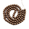 Baking Painted Glass Pearl Bead Strands X-HY-Q003-3mm-30-3