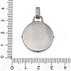 304 Stainless Steel Pendants STAS-V012-01AS-3