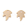 201 Stainless Steel Charms STAS-C017-10G-1