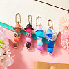 Silicone Bead Pendant Decoration HJEW-TA00189-5