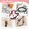 ARRICRAFT 100Pcs 5 Style Transparent & Opaque Acrylic Beads MACR-AR0001-16-6