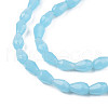 Imitation Jade Glass Beads Strands GLAA-N052-02-B01-3