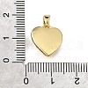 Brass Pendants KK-V007-011G-02-3