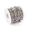 Tarnish Resistant 304 Stainless Steel Box Chains STAS-M295-07P-B-4