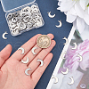 Unicraftale Stainless Steel Moon Pendants STAS-UN0001-55P-4