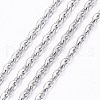 Tarnish Resistant 304 Stainless Steel Cable Chains CHS-K002-02-3mm-1