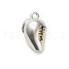 Brass Micro Pave Cubic Zirconia Pendants KK-L229-001P-08-1