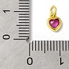 925 Sterling Silver Birthstone Charms STER-M0120-02A-G-3