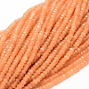 Dyed Natural Malaysia Jade Rondelle Beads Strands G-E316-2x4mm-01-3