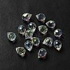 Electroplated Glass Beads GLAA-K062-01A-FR05-2