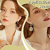 SUNNYCLUE 10 Pairs Brass Hoop Earrings for Women EJEW-SC0001-63A-5