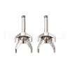 304 Stainless Steel Stud Earring Findings STAS-B091-02C-06P-1
