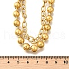 304 Stainless Steel Cable Chain & Ball Chain Necklaces for Women NJEW-F340-02G-3