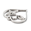 Non-Tarnish 304 Stainless Steel Pendants STAS-G251-08P-3