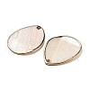 Natural Freshwater Shell Pendants BSHE-G034-15-2