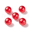 Olycraft Plastic Imitation Pearl Beads OACR-WH0031-02-1