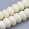 Handmade Porcelain Beads PORC-Q219-13x9-F25-1