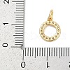 Rack Plating Brass Charms KK-Q028-55G-3
