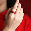 Cinnabar Finger Rings FS-WGB4F46-03-5