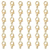 Zinc Alloy Lobster Claw Clasps FIND-FS0001-75G-1